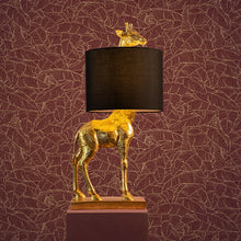 Lade das Bild in den Galerie-Viewer, Lampe Giraffe, gold