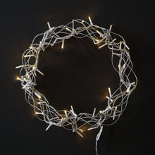 Lade das Bild in den Galerie-Viewer, LED-Kranz mit 100 Lichtern, 45 cm