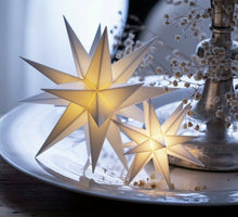 Lade das Bild in den Galerie-Viewer, LED-Stern 12 cm, Indoor mit Batteriebetrieb