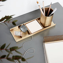 Lade das Bild in den Galerie-Viewer, Monograph 3-teiliges Office-Set, gold