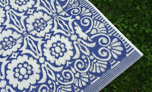 Lade das Bild in den Galerie-Viewer, Outdoor-Teppich "Blue Tiles", 120x180 cm