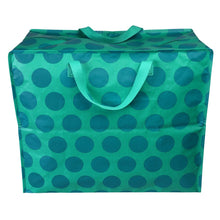 Lade das Bild in den Galerie-Viewer, XXL Aufbewahrungstasche "Spotlight", blau/türkis