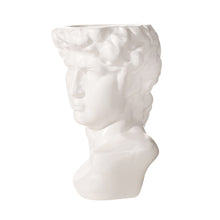 Lade das Bild in den Galerie-Viewer, Vase "David" weiß, 25 cm