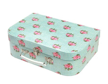 Lade das Bild in den Galerie-Viewer, Sass & Belle Koffer mit Teegeschirr "Blue Roses"