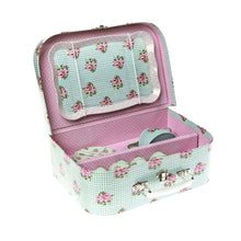 Lade das Bild in den Galerie-Viewer, Sass & Belle Koffer mit Teegeschirr "Blue Roses"