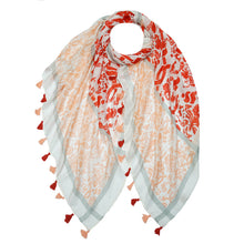 Lade das Bild in den Galerie-Viewer, Halstuch "Marrakech Red", 90 x 180 cm