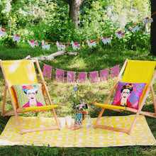 Lade das Bild in den Galerie-Viewer, Talking Tables Outdoor-Teppich "Azulejos", 120x180 cm