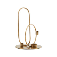 Lade das Bild in den Galerie-Viewer, House Doctor Kerzenhalter "Cirque", gold