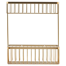 Lade das Bild in den Galerie-Viewer, House Doctor Korb "Bath Double", gold