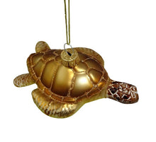 Lade das Bild in den Galerie-Viewer, Weihnachtsanhänger "Schildkröte", braun