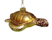 Lade das Bild in den Galerie-Viewer, Weihnachtsanhänger "Schildkröte", braun