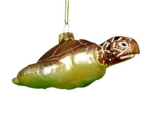 Lade das Bild in den Galerie-Viewer, Weihnachtsanhänger "Schildkröte", braun