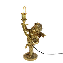 Lade das Bild in den Galerie-Viewer, Seitliche Ansicht der Engel-Lampe "Angelo" von Werner Voß.