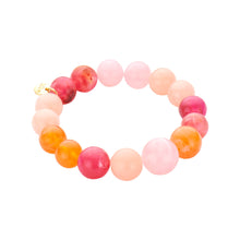 Lade das Bild in den Galerie-Viewer, Armband &quot;Bubblegum&quot;, pink/orange

