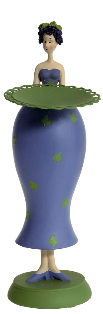 Blumenmädchen mit Tablett 