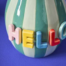 Lade das Bild in den Galerie-Viewer, Vase "Hello", 27 cm
