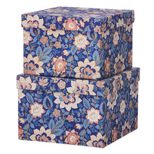 Lade das Bild in den Galerie-Viewer, Bungalow 2er-Set Pappboxen "Sita Midnight"
