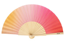 Lade das Bild in den Galerie-Viewer, Fisura Fächer &quot;Sunset Gradient&quot;, orange/pink

