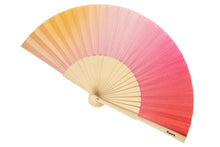 Lade das Bild in den Galerie-Viewer, Fisura Fächer &quot;Sunset Gradient&quot;, orange/pink
