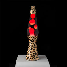 Lade das Bild in den Galerie-Viewer, Lavalampe &quot;Bullet&quot;, leopard/rot
