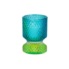 Lade das Bild in den Galerie-Viewer, Gift Company 2-in-1 Kerzen-&amp; Teelichthalter, türkis/grün
