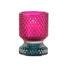 Lade das Bild in den Galerie-Viewer, Gift Company 2-in-1 Kerzen-&amp; Teelichthalter, pink/blau
