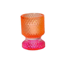 Lade das Bild in den Galerie-Viewer, Gift Company 2-in-1 Kerzen-&amp; Teelichthalter, orange/pink
