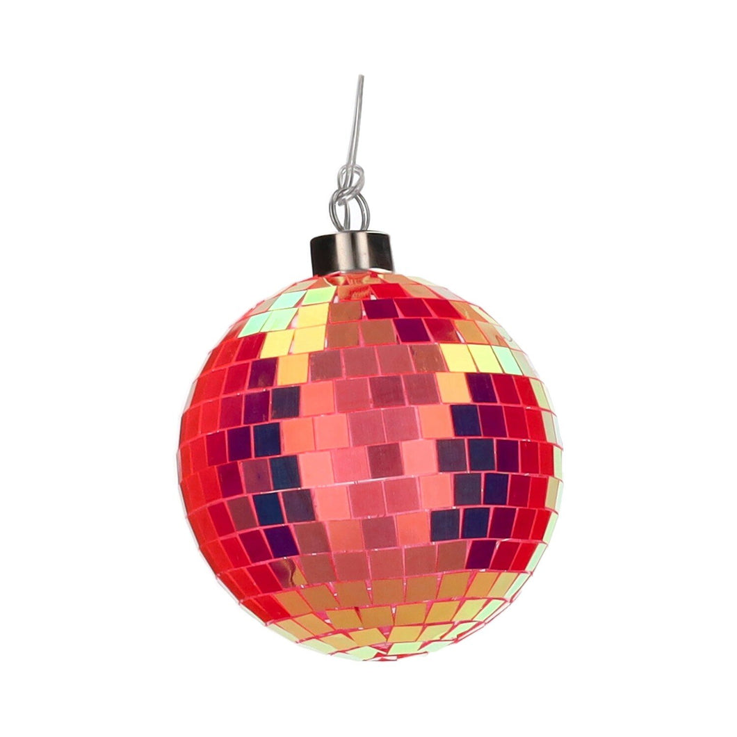 Gift Company LED-Discokugel neonorange, 10 cm