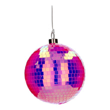 Lade das Bild in den Galerie-Viewer, Beleuchtete Discokugel von Gift Company in Neonpink.

