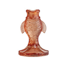 Lade das Bild in den Galerie-Viewer, Gift Company Kerzenhalter "Fisch", koralle
