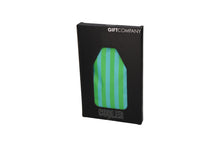 Lade das Bild in den Galerie-Viewer, Gift Company Kühlmanschette &quot;Froid&quot;, grün-türkis gestreift
