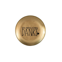 Lade das Bild in den Galerie-Viewer, Gift Company Love Plates &quot;Ein herzliches Danke&quot;, 10 cm
