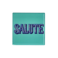 Lade das Bild in den Galerie-Viewer, Gift Company Love Tiles Untersetzer "Salute"
