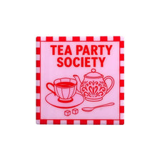 Lade das Bild in den Galerie-Viewer, Gift Company Love Tiles Untersetzer "Tea Party Society"
