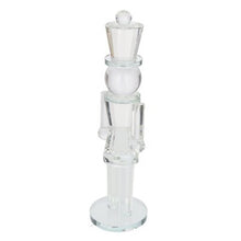 Lade das Bild in den Galerie-Viewer, Gift Company Nussknacker &quot;Sari&quot; aus transparentem Kristallglas, 36 cm

