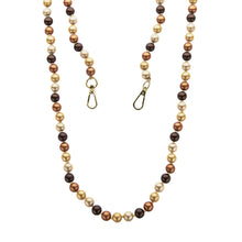Lade das Bild in den Galerie-Viewer, Handykette &quot;Dream Beads&quot; Braun-Beige-Mix
