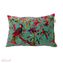 Lade das Bild in den Galerie-Viewer, Imbarro Kissen &quot;Paradise&quot; grün, 40 x 60 cm
