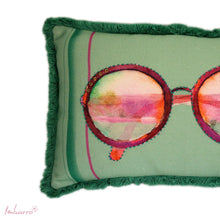 Lade das Bild in den Galerie-Viewer, Imbarro Kissen &quot;Glasses&quot;, 30 x 50 cm
