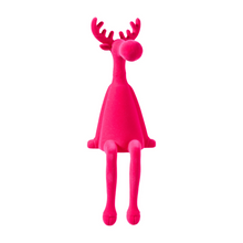 Lade das Bild in den Galerie-Viewer, Kantenhocker Elch 31 cm, pink
