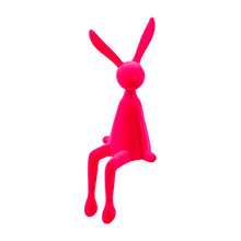 Lade das Bild in den Galerie-Viewer, Kantenhocker Hase 36 cm, pink
