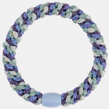 Lade das Bild in den Galerie-Viewer, Kknekki Haargummi "Mix Purple Faded Green Glitter"
