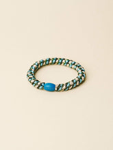 Lade das Bild in den Galerie-Viewer, Kknekki Haargummi "Mix Army Teal"
