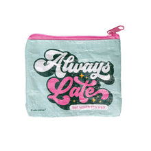 Lade das Bild in den Galerie-Viewer, Mini-Geldbörse "Always Late"
