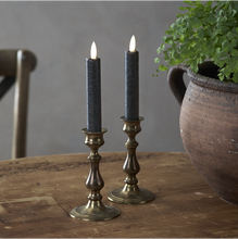 Lade das Bild in den Galerie-Viewer, 2er-Set LED-Kerzen 15 cm, schwarz
