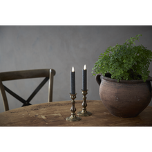 Lade das Bild in den Galerie-Viewer, 2er-Set LED-Kerzen 15 cm, schwarz

