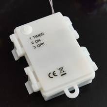 Lade das Bild in den Galerie-Viewer, LED-Lichterkette mit 10 Discokugeln, pink
