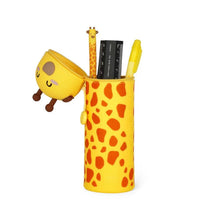 Lade das Bild in den Galerie-Viewer, Legami 2-in-1-Federmäppchen Kawaii &quot;Giraffe&quot;
