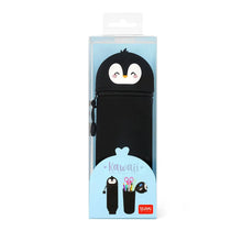 Lade das Bild in den Galerie-Viewer, Legami 2-in-1-Federmäppchen Kawaii &quot;Pinguin&quot;
