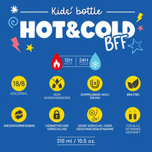 Lade das Bild in den Galerie-Viewer, Legami Thermosflasche Hot&amp;Cold BFF &quot;Monster&quot;
