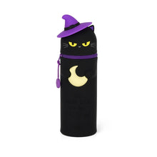 Lade das Bild in den Galerie-Viewer, Legami 2-in-1-Federmäppchen Kawaii &quot;Schwarze Katze&quot; Halloween 2025
